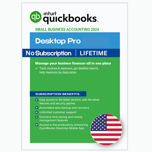 QuickBooks Desktop Pro 2024 - Lifetime Activation